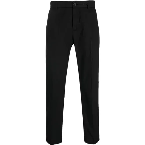 Stretch Chino Pants with Piping Detail , male, Sizes: W33, W29, W32, W31, W38, W34 - Department Five - Modalova