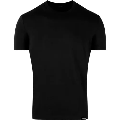 Ceresio 9 Milano Print T-Shirt , male, Sizes: S, M - Dsquared2 - Modalova