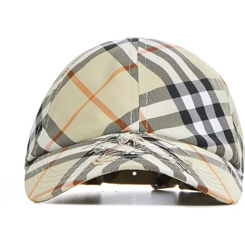 Stylish Hats Collection , male, Sizes: M - Burberry - Modalova