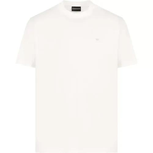 Cotton t-shirt , male, Sizes: XL, M, 3XL, L, 2XL - Emporio Armani - Modalova