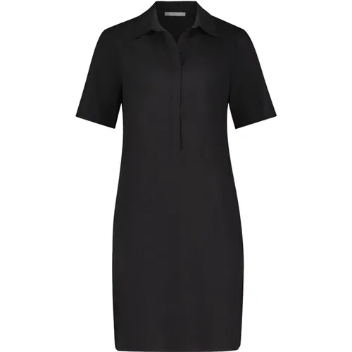 Casual Kleid mit Kragen , Damen, Größe: L - Betty & Co - Modalova