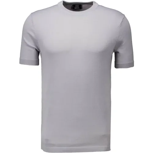 Grey CoolDry T-Shirt Mens Stylish , male, Sizes: 2XL, M, S, L, 3XL - Genti - Modalova