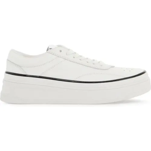 Classic Leather Sneakers for Everyday , female, Sizes: 3 UK, 7 UK, 6 UK, 5 UK, 4 UK - Jil Sander - Modalova