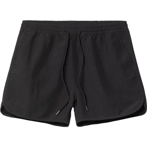 Schwarze Shorts für Urbanen Stil , Herren, Größe: S - Carhartt WIP - Modalova