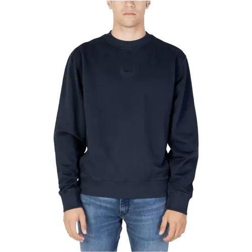 Blaues Herren Sweatshirt , Herren, Größe: XL - Hugo Boss - Modalova