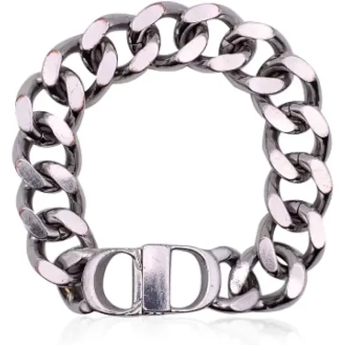 Pre-owned Leather bracelets , female, Sizes: ONE SIZE - Dior Vintage - Modalova