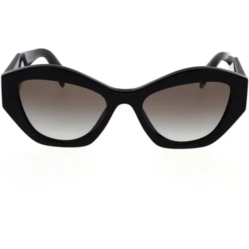 Irregular Shape Sunglasses with Elegant Design , unisex, Sizes: 53 MM - Prada - Modalova