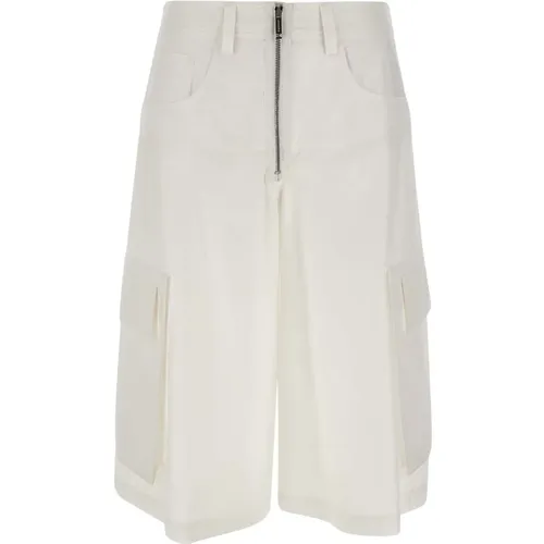 Cotton Poplin Shorts Summer Style , female, Sizes: M, L, XL - Iceberg - Modalova