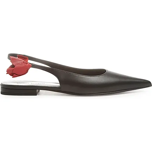 Flat Shoes Elegant Style , female, Sizes: 6 UK, 5 UK, 5 1/2 UK, 7 UK, 4 1/2 UK, 4 UK - Magda Butrym - Modalova