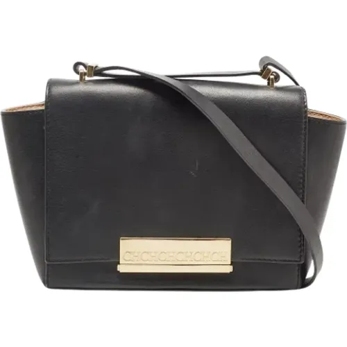 Pre-owned Leather shoulder-bags , female, Sizes: ONE SIZE - Carolina Herrera Pre-owned - Modalova