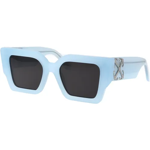 Catalina Sunglasses for Stylish Sun Protection , unisex, Sizes: 55 MM - Off White - Modalova