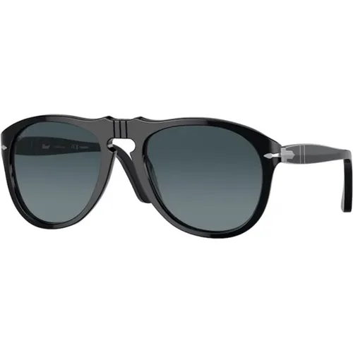 Gradient Dark Blue Polar Sunglasses , female, Sizes: 56 MM, 54 MM - Persol - Modalova