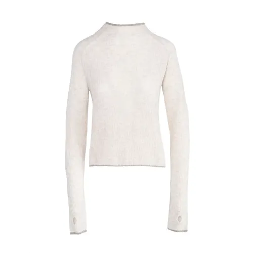 Luxury Rib Knit Sweater , female, Sizes: L, 2XL, XL, M, S - Hést - Modalova