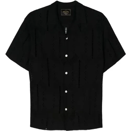 Short Sleeve Shirts , Herren, Größe: M - Portuguese Flannel - Modalova
