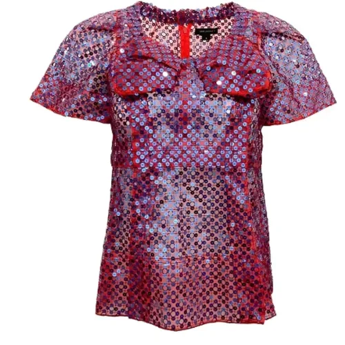 Polyester Top - Excellent Condition , female, Sizes: 2XS - Marc Jacobs Pre-owned - Modalova