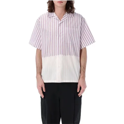 Mens Clothing Shirts Llilac Ss24 , male, Sizes: XL, M, L - Msgm - Modalova