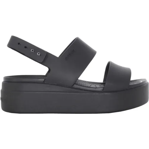 Low Wedge Sandals , female, Sizes: 3 UK, 8 UK - Crocs - Modalova