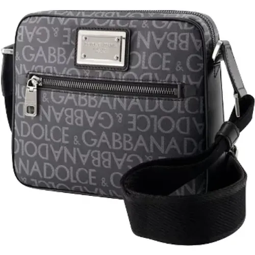 Cotton crossbody-bags , male, Sizes: ONE SIZE - Dolce & Gabbana - Modalova