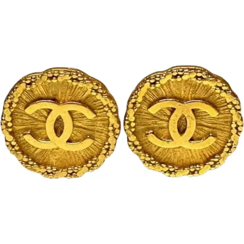 Pre-owned Metal chanel-jewelry , female, Sizes: ONE SIZE - Chanel Vintage - Modalova