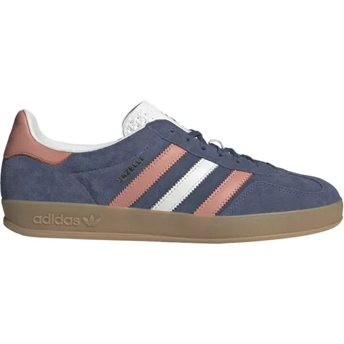 Low Top Gazelle Indoor Sneaker , male, Sizes: 10 UK, 9 1/2 UK, 8 1/2 UK, 9 UK, 10 1/2 UK - adidas Originals - Modalova