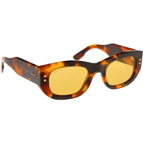 Iconic Sunglasses with Uniform Lenses , female, Sizes: 51 MM - Gucci - Modalova