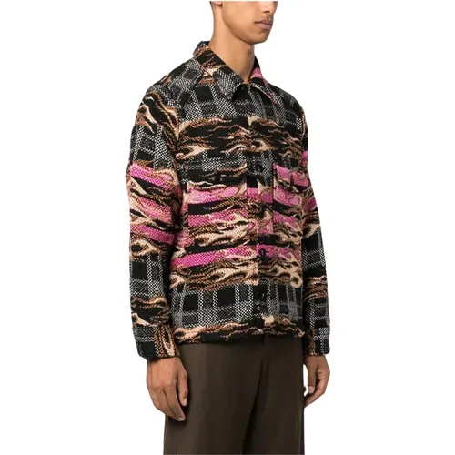 F CPO Shirt , male, Sizes: M, XL, L - Sunflower - Modalova