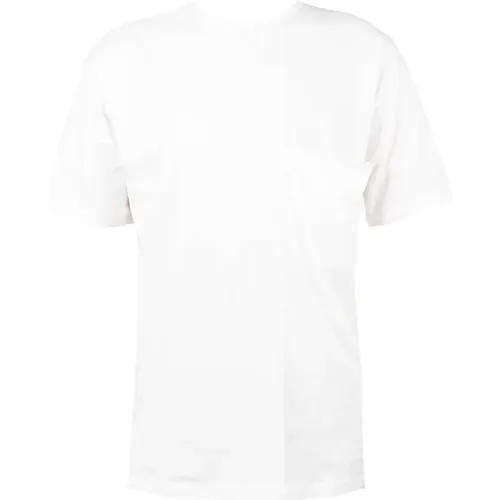 Oversize Rundhals Tasche T-shirt , Herren, Größe: XL - Xagon Man - Modalova