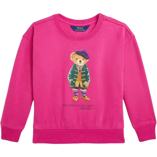 Rosa Pullover Polo Bear Lange Ärmel - Ralph Lauren - Modalova