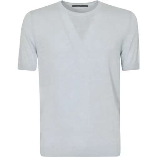 Mens Clothing Sweatshirts Clear Ss24 , male, Sizes: L - Tagliatore - Modalova