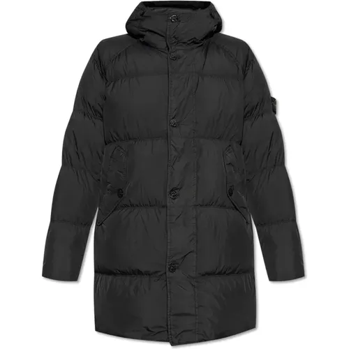 Down jacket , male, Sizes: S, XL, L, M - Stone Island - Modalova