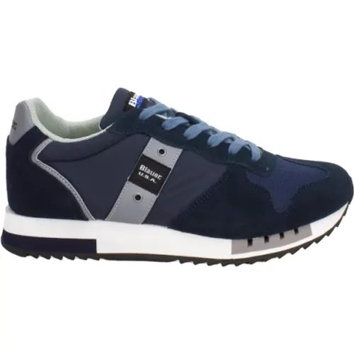 Sportschuhe , Herren, Größe: 41 EU - Blauer - Modalova