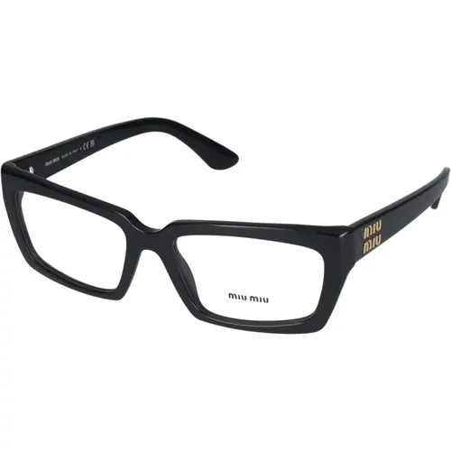 Stylische Brille 0MU 04Xv , Damen, Größe: 52 MM - Miu Miu - Modalova