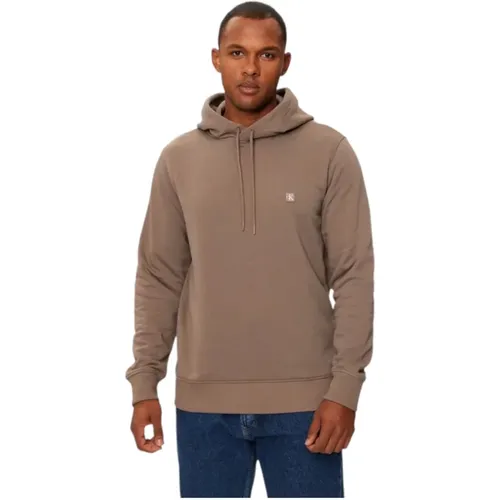 Kapuzenpullover , Herren, Größe: S - Calvin Klein Jeans - Modalova