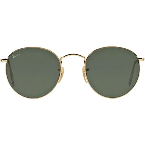 Klassische runde Metall-Sonnenbrille , Herren, Größe: 47 MM - Ray-Ban - Modalova