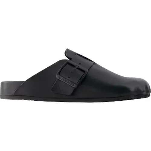 Leather mules , female, Sizes: 7 UK, 2 UK - Balenciaga - Modalova