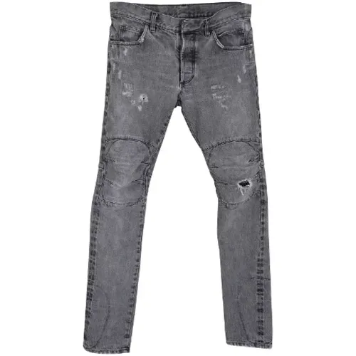 Pre-owned Cotton jeans , female, Sizes: S - Balmain Pre-owned - Modalova