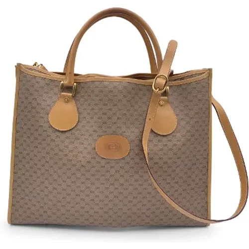 Pre-owned Leather totes , female, Sizes: ONE SIZE - Gucci Vintage - Modalova