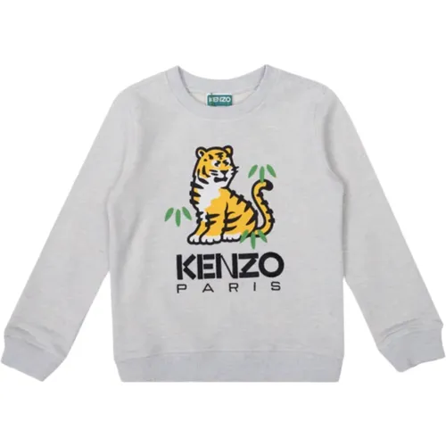 Grauer Tigerpullover Kenzo - Kenzo - Modalova