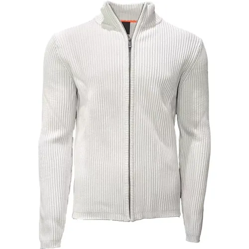 Stylischer Zip-through Sweatshirt , Herren, Größe: M - RRD - Modalova