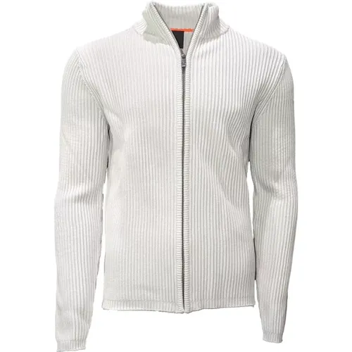 Stylischer Zip-through Sweatshirt , Herren, Größe: S - RRD - Modalova