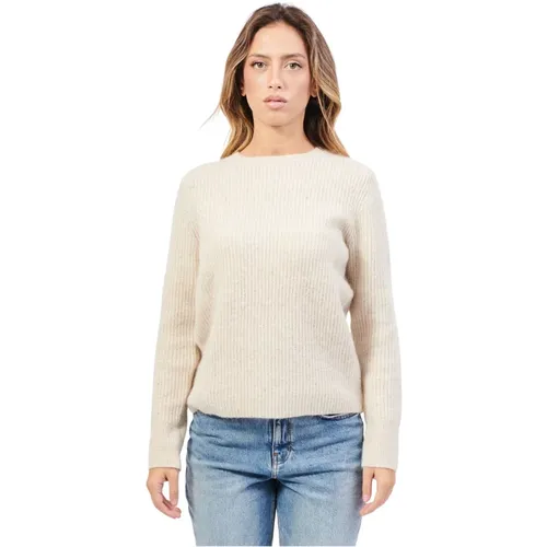 Crew Neck Cotton Sweater , Damen, Größe: 6XL - Gerry Weber - Modalova