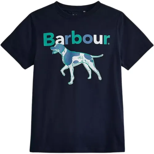 T-Shirt mit individuellem Hundemotiv - Barbour - Modalova