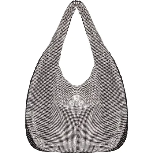 Crystal Mesh Mini Bag , female, Sizes: ONE SIZE - Kara - Modalova