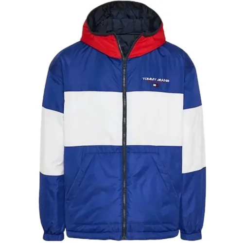 Herren Tjm Wendbare Steppjacke Tommy Jeans , Herren, Größe: XL - Tommy Hilfiger - Modalova