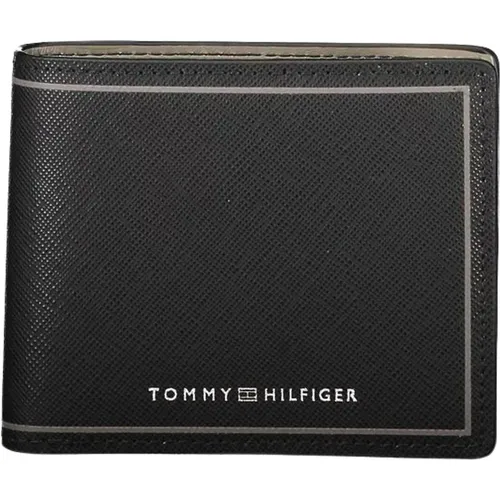 Leather Wallet , male, Sizes: ONE SIZE - Tommy Hilfiger - Modalova