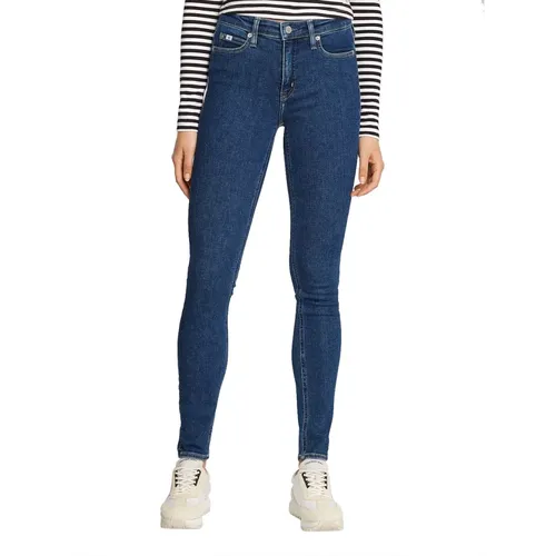 Mid Rise Skinny Jeans , Damen, Größe: W32 - Calvin Klein - Modalova