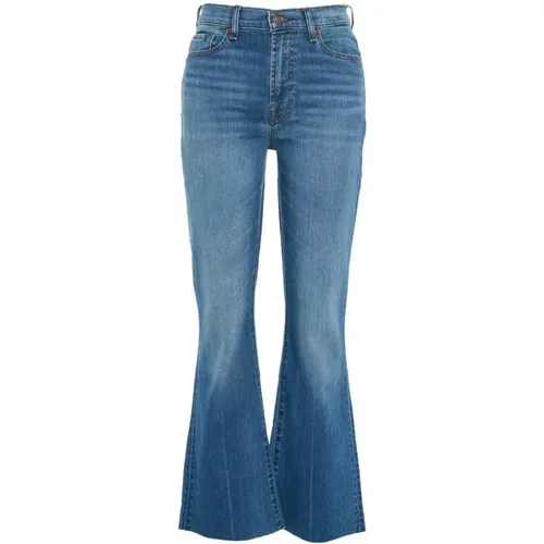 Weite Jeans mit Gürtelschlaufen - 7 For All Mankind - Modalova