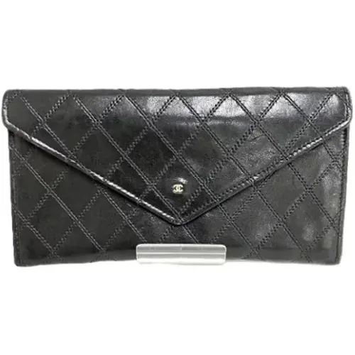 Pre-owned Leather wallets , female, Sizes: ONE SIZE - Chanel Vintage - Modalova