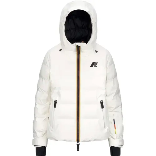 Weiße Gardenia Tueda Jacke K-Way - K-way - Modalova