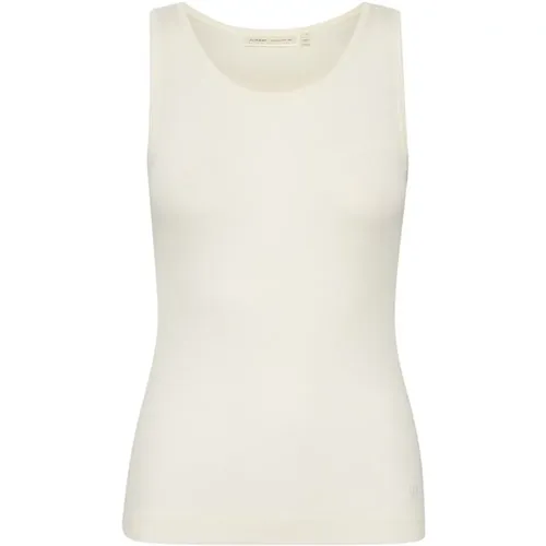 Weiße Tank Top , Damen, Größe: L - InWear - Modalova